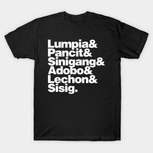 Filipino Foodie v2 T-Shirt